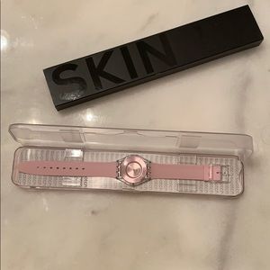 pale pink skin swatch watch
